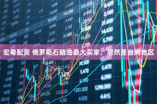宏粤配资 俄罗斯石脑油最大买家，居然是台湾地区